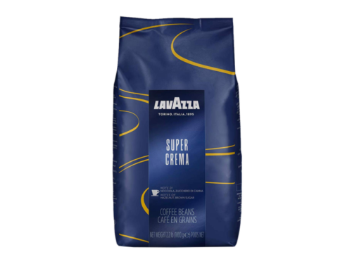 lavazza espresso super crema coffee beans